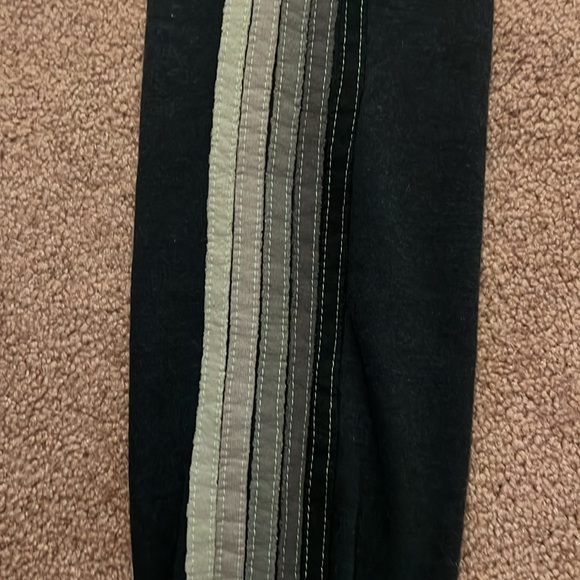 5 STRIPE SWEATPANTS - CHARCOAL - Picture 2 of 3
